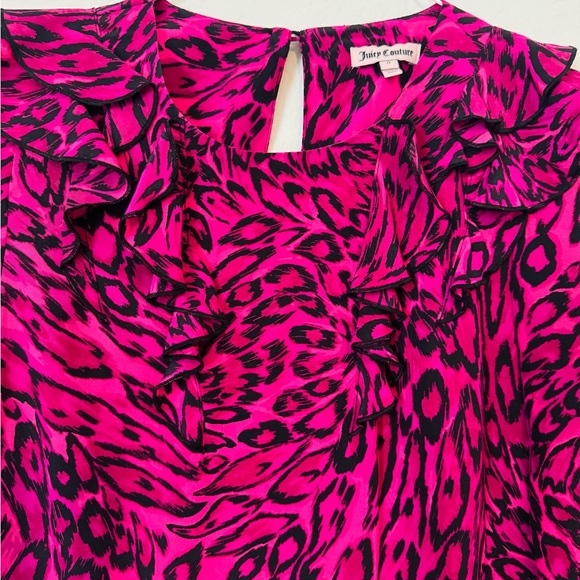 Juicy Couture Leopard Print Mini Dress size 0 - Picture 2 of 7